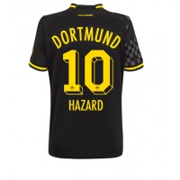 Borussia Dortmund Thorgan Hazard #10 Udebanetrøje Dame 2022-23 Kortærmet